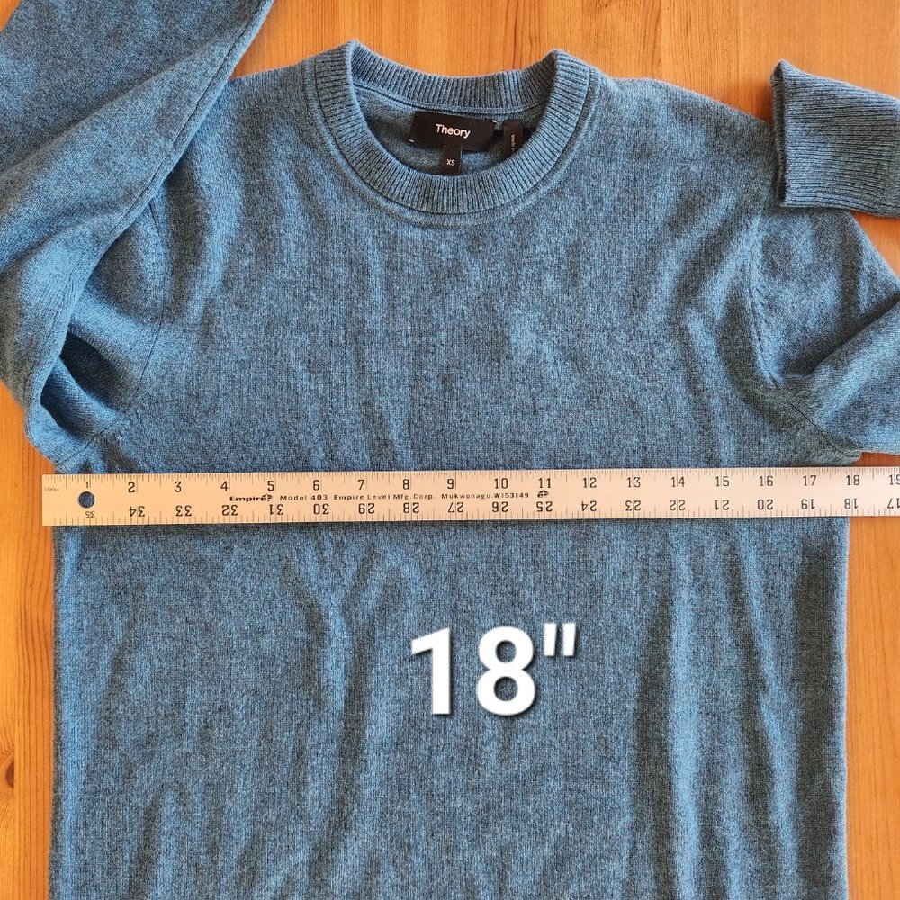 NWT Theory 100% Cashmere Sweater--Women SM/Men XS - Picture 4 of 12